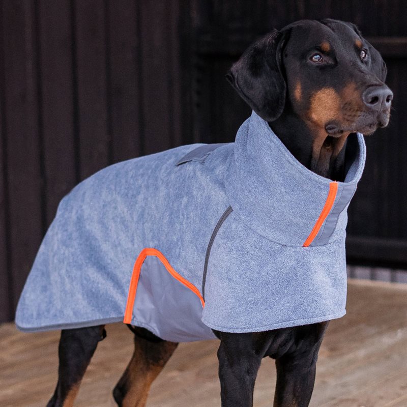 Hundtäcke Tornado Fleece traxx® Gråmelange