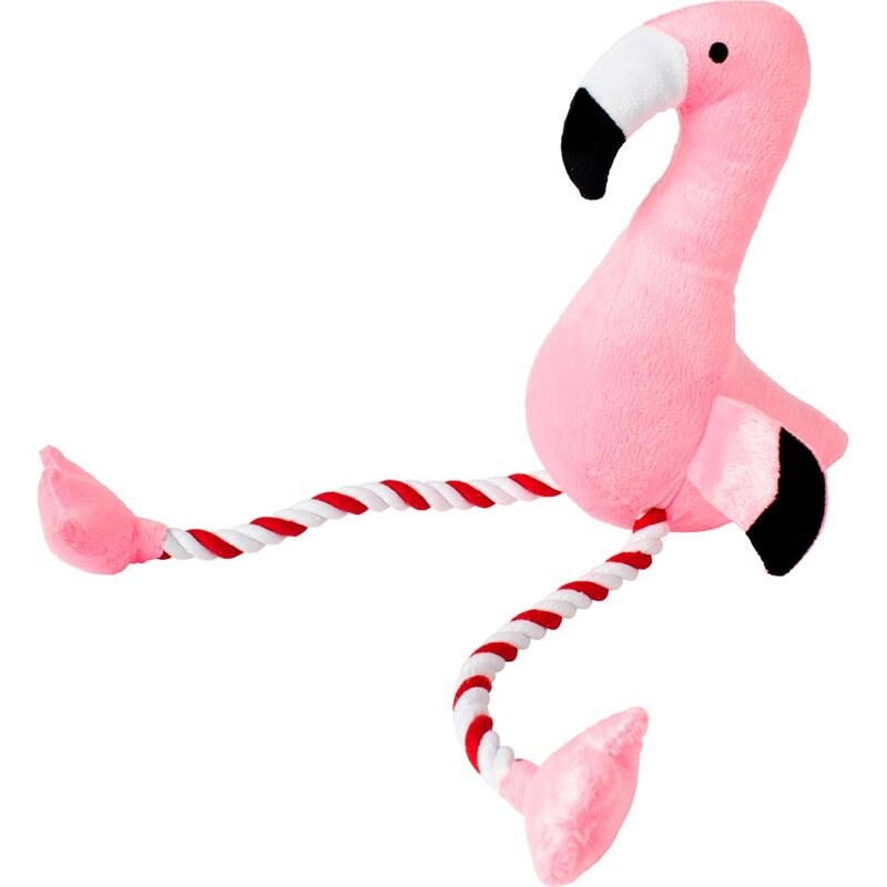 Hundleksak Flamingo traxx® Rosa