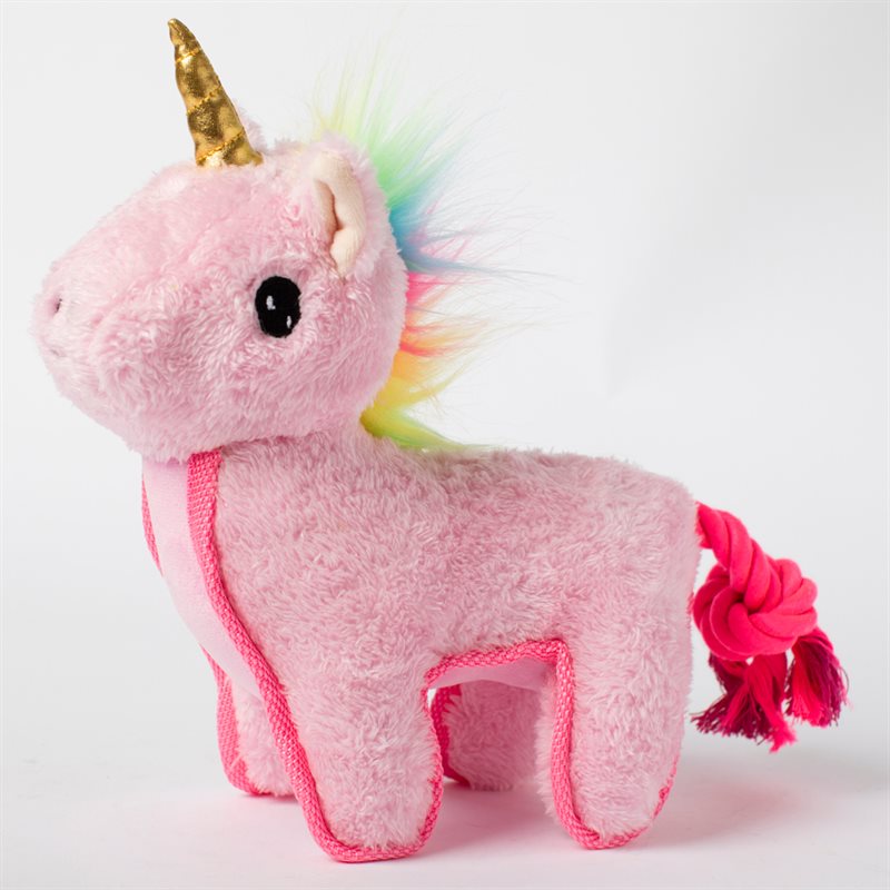 Hundleksak Unicorn traxx® Rosa