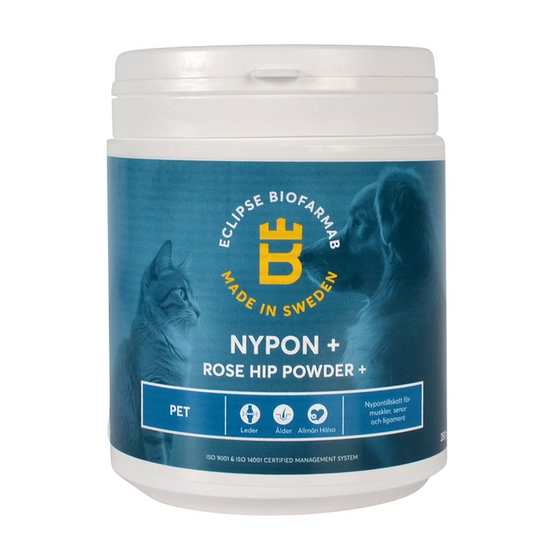 Kompletteringsfoder - Muskel och leder Nypon + MSM Eclipse Biofarmab