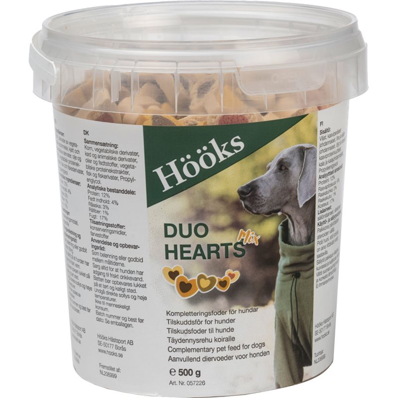 Product Image for Hundgodis  Duo Heart Mix Hööks