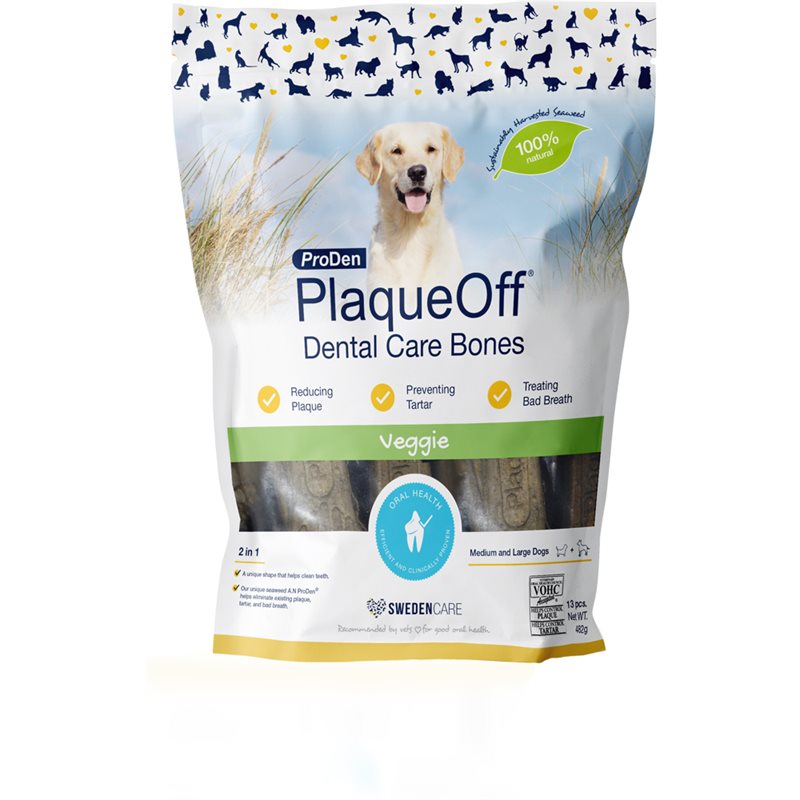 Product Image for Kompletteringsfoder  Dental Bones PlaqueOff