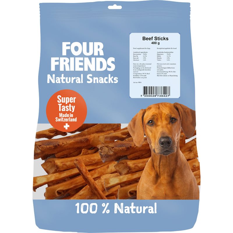 Product Image for Naturtugg  Beef Sticks 400 g FourFriends
