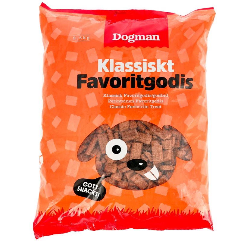 Hundgodis Favoritgodis 2,5kg Dogman