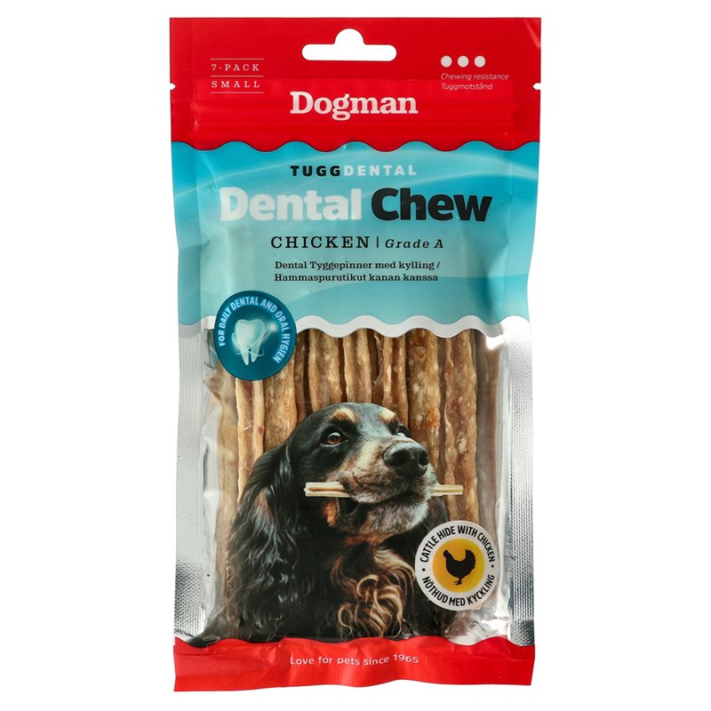 Product Image for Hundtugg 7-pack Dental Chew Dogman