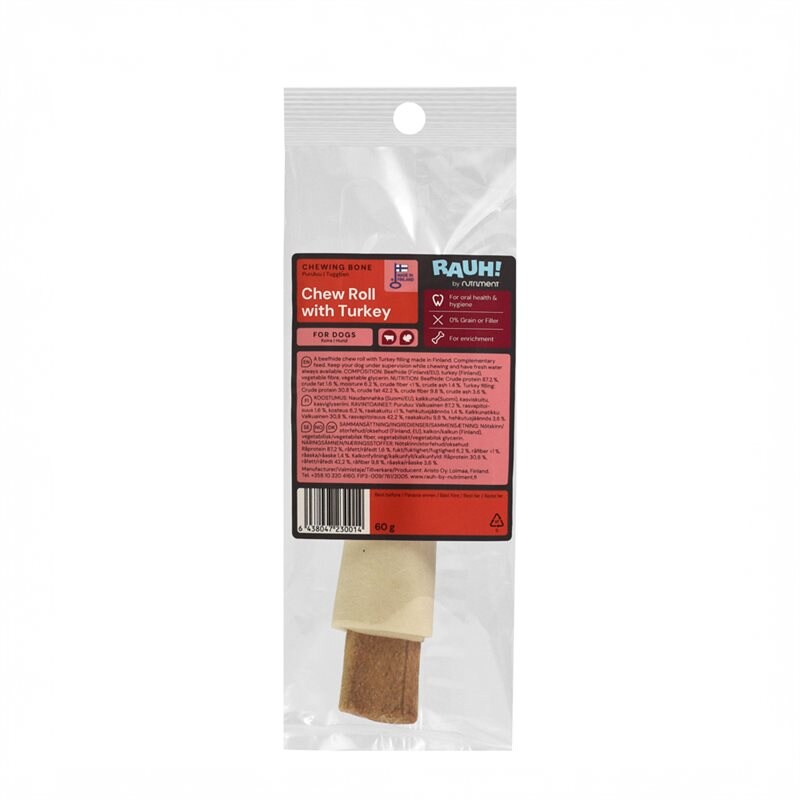 Product Image for Hundtugg Chew Roll with Turkey RAUH!®