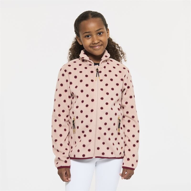 Fleecetröja Junior Tippy fz CRW® Dusty Pink