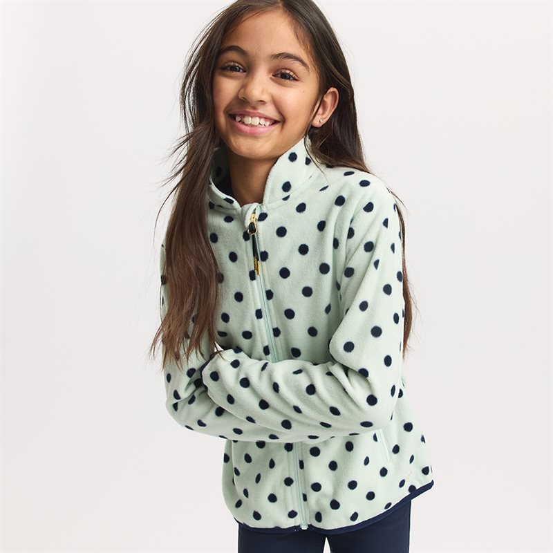Fleecetröja Junior Tippy fz CRW® Mintgrön