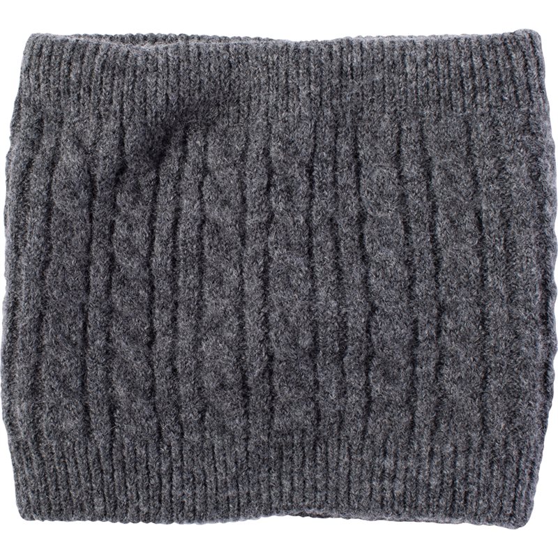 Halsduk Cable Knit Collar JH Collection® Grå