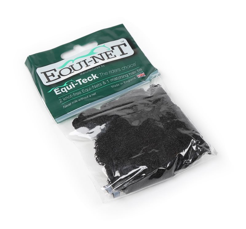 Hårnät Equi-net Shires Equestrian Products Svart