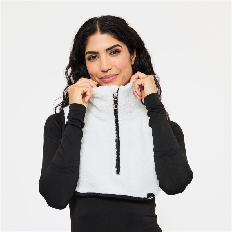 Fuskpolo Twister Fleece CRW® Creme