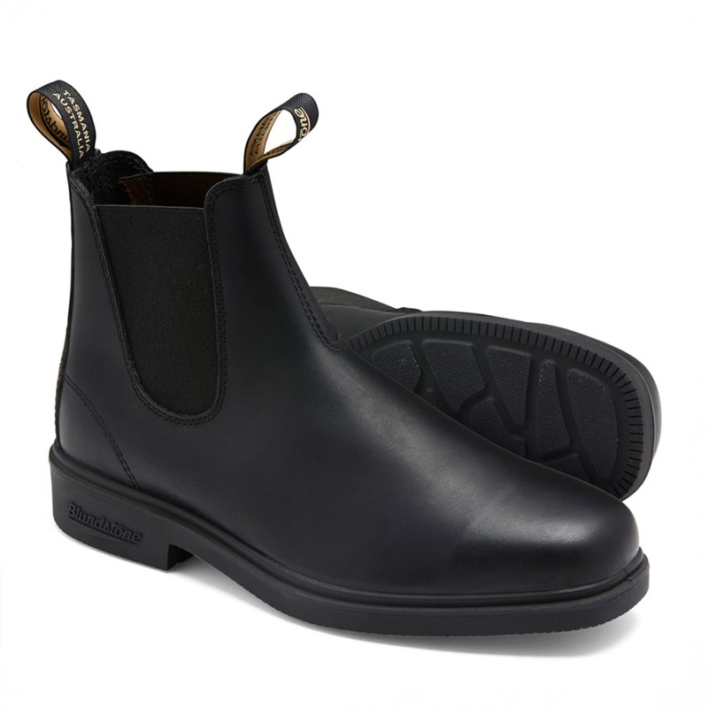 Jodhpur Dress Chiseled Toe Blundstone Svart