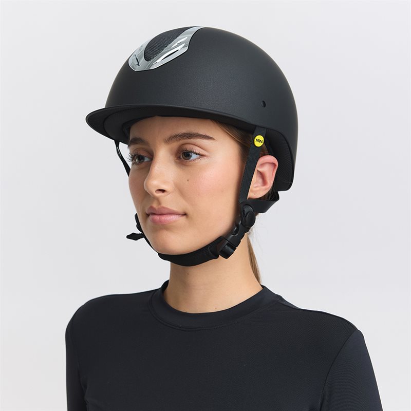 Ridhjälm EN1384:2023 Ovation Mips CRW® Svart