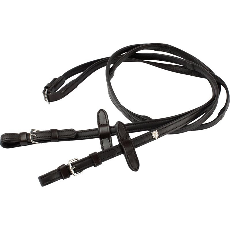 Lädertygel Fairfield® Mörkbrun
