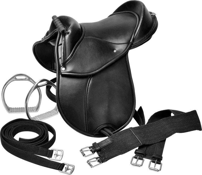 Ponnysadel Fairfield® Svart