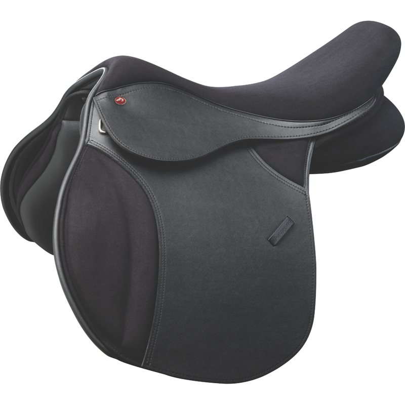 Allroundsadel Låg manke T4 Cob Thorowgood® Svart