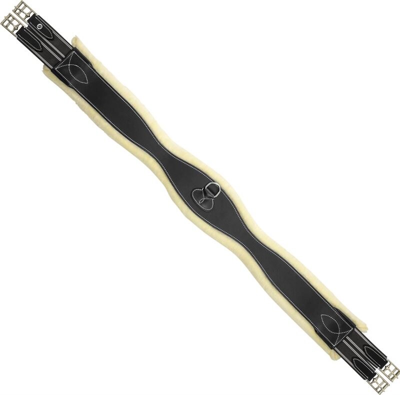 Lädergjord Fairfield® Svart