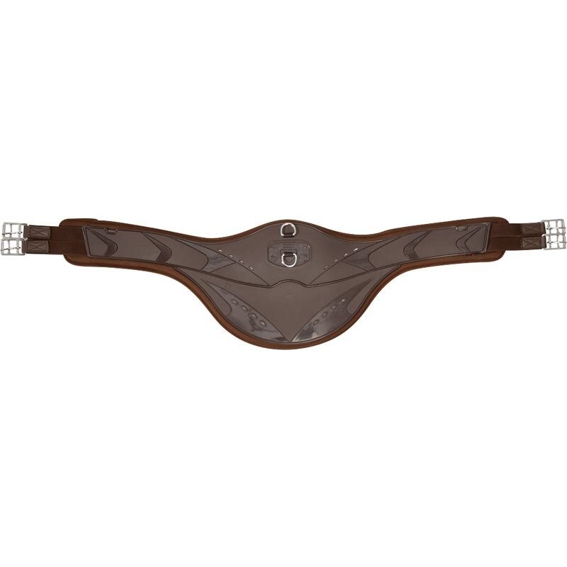 Sadelgjord med platta EquiXpert® Brun