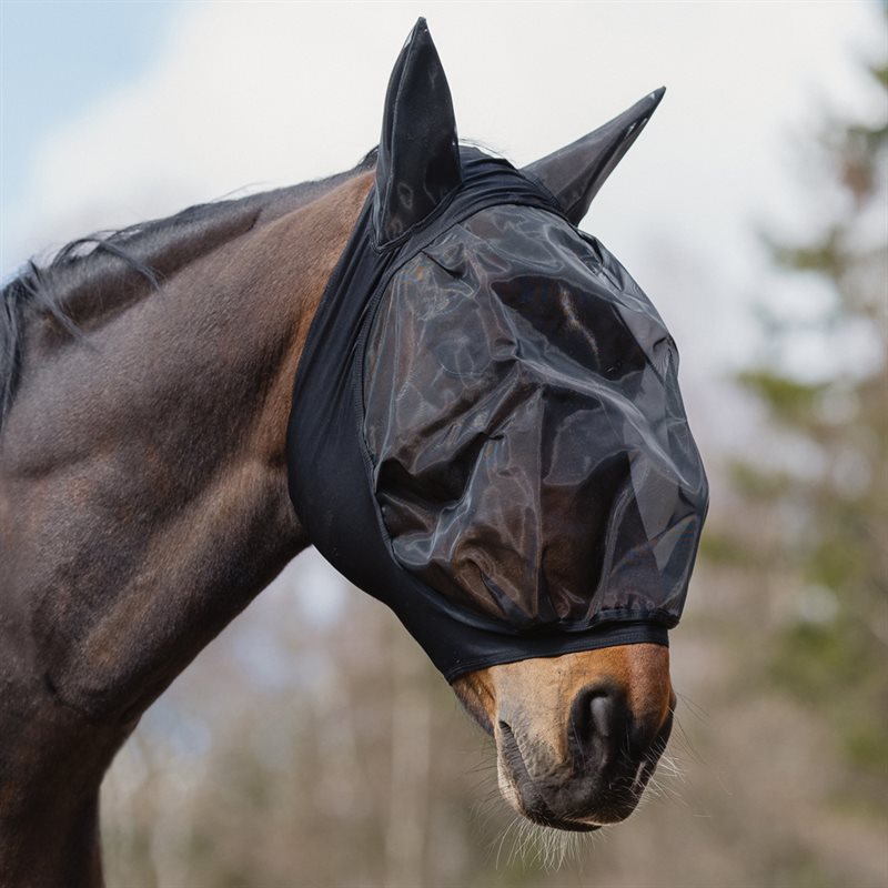 Flughuva Fly Mask Special Fairfield® Svart