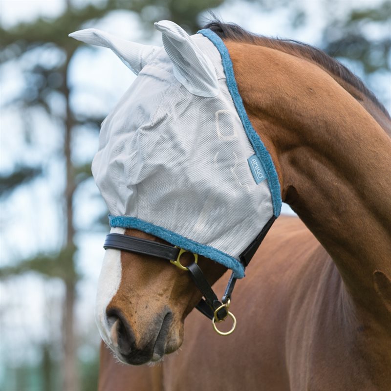Flughuva Amigo Horseware® Grå