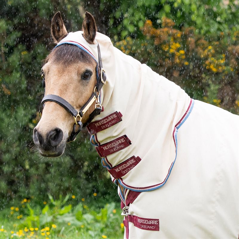Eksemtäcke Rambo Hoody Pony Horseware® Sand
