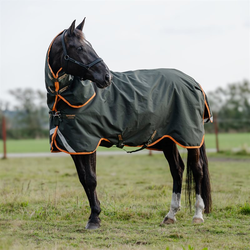 Regntäcke Amigo Bravo 12 Plus 30 Horseware® Mörkgrön