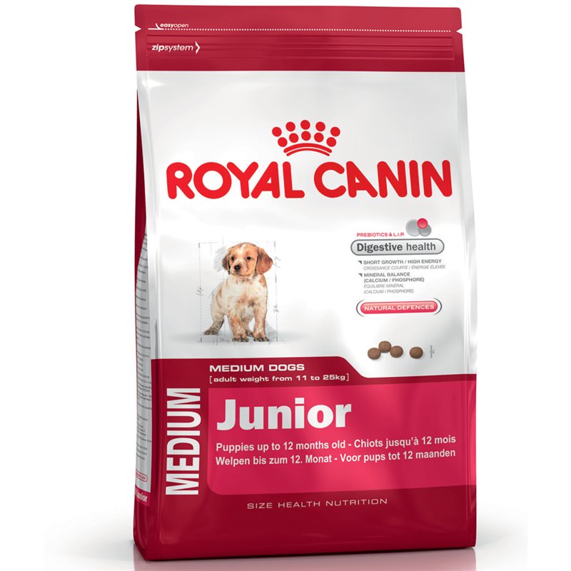 Product Image for Torrfoder Hund  Medium Junior 15 kg Royal Canin