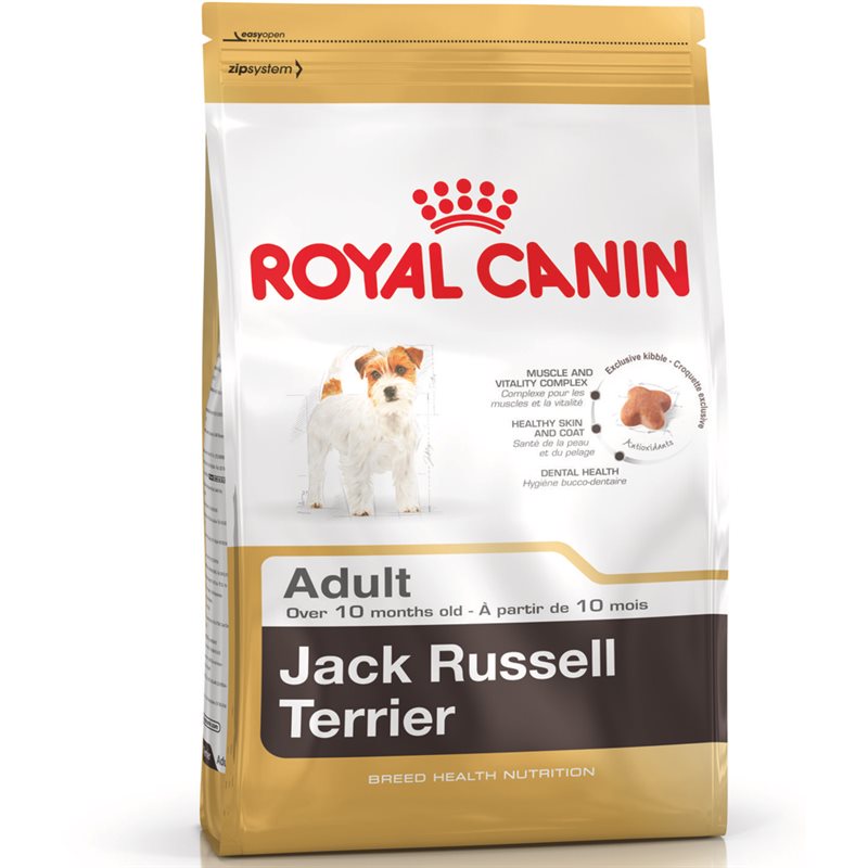 Product Image for Torrfoder Hund  JACK RUSSEL TERRIER ADULT 7,5 kg Royal Canin