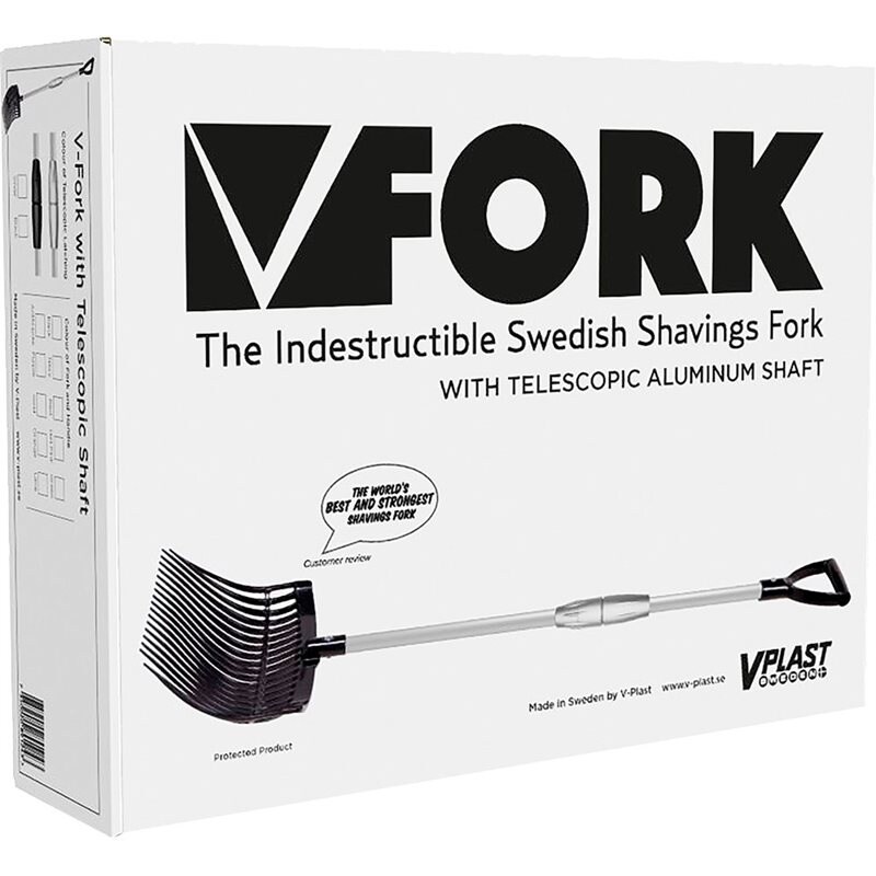 Product Image for Stallgrep  Sweden V-fork V-PLAST