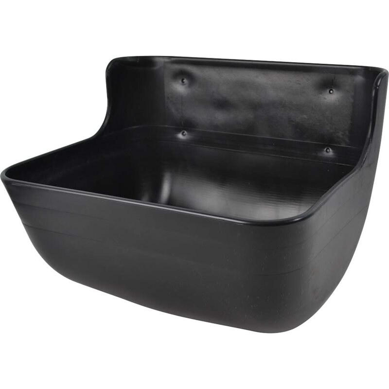 Foderkrubba 12,5L OK Plast Svart