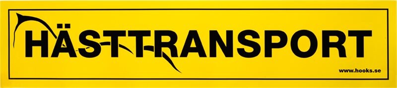 Transportdekal Hööks Gul