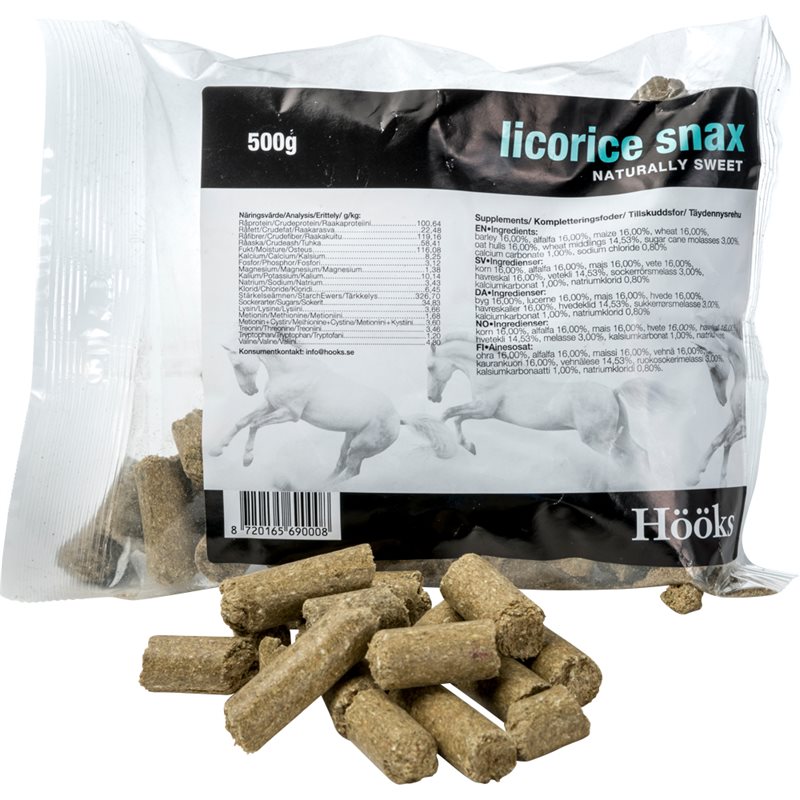 Product Image for Hästgodis 500 g Licorice Snax Hööks