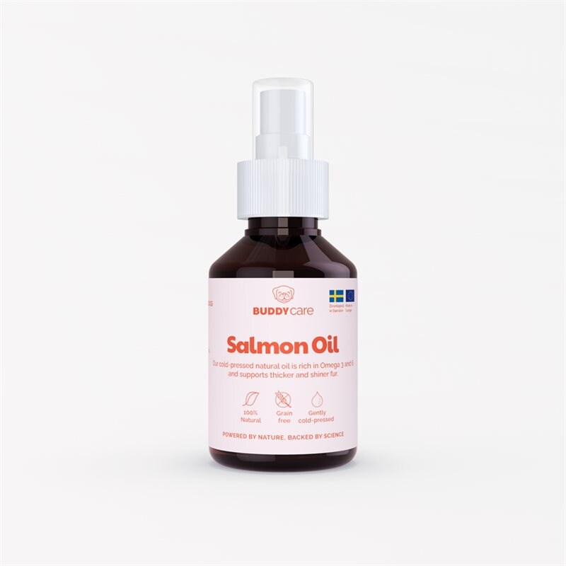 Kompletteringsfoder 100 ml Salmon Oil BUDDYCare