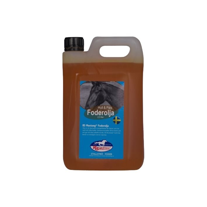 Product Image for Kompletteringsfoder - Energi 2,5 kg Foderolja RS Mustang