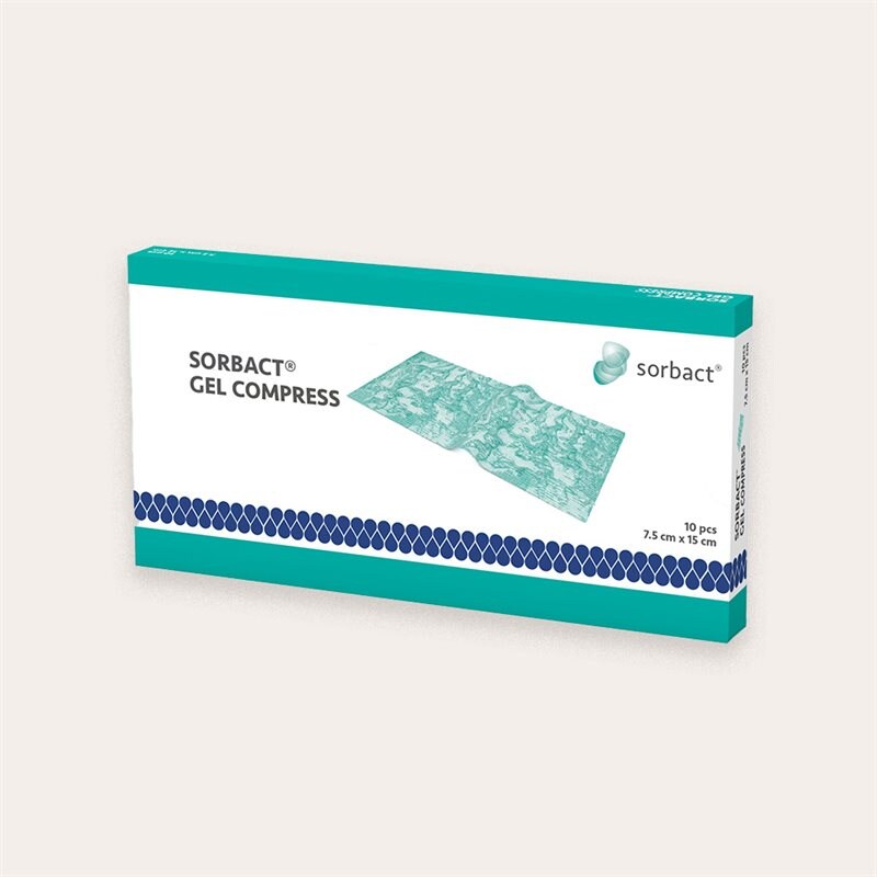 Product Image for 10-pack Gel Compress 7,5x15 cm Sorbact
