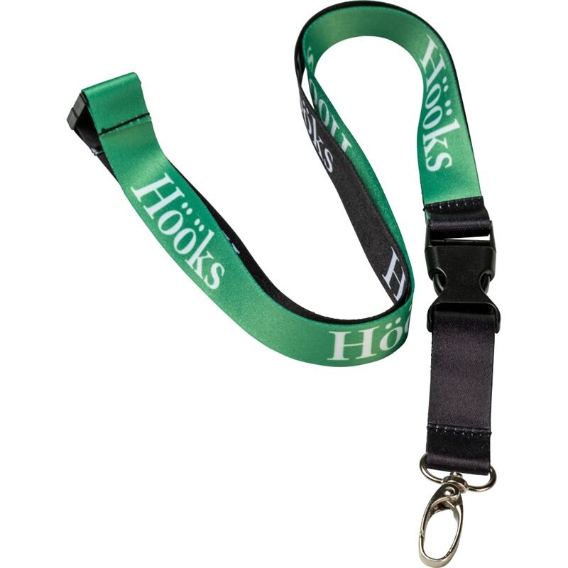 Nyckelband Lanyard Hööks Svart