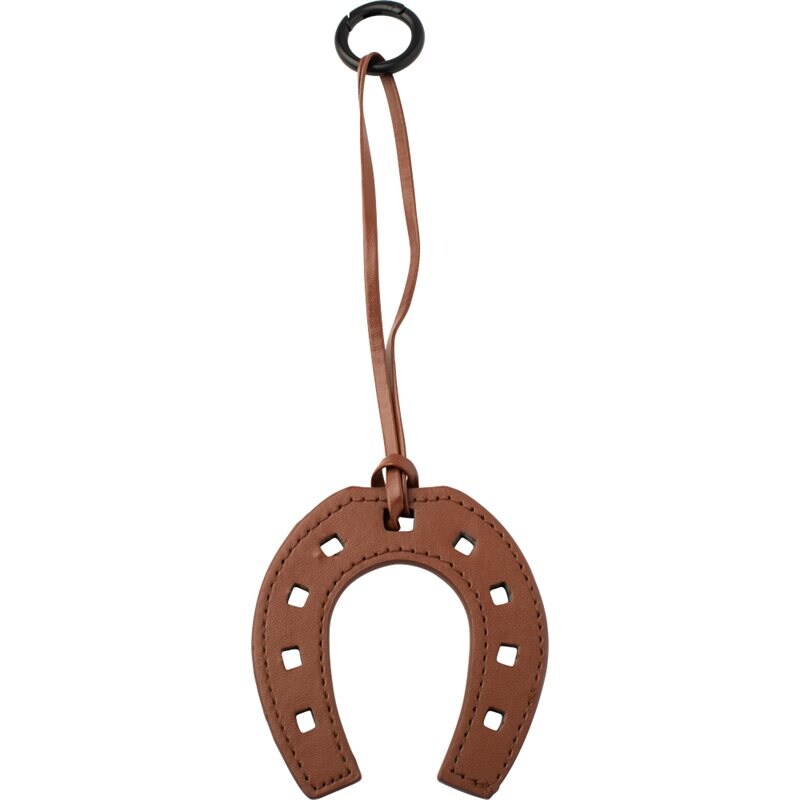 Nyckelring Horseshoe CRW® Brun