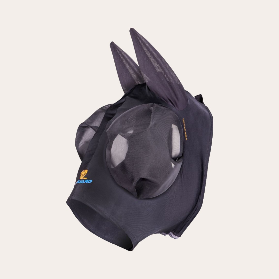 Flugset Flyguard Pro Stretch Fly hood w ears Shires Equestrian Products