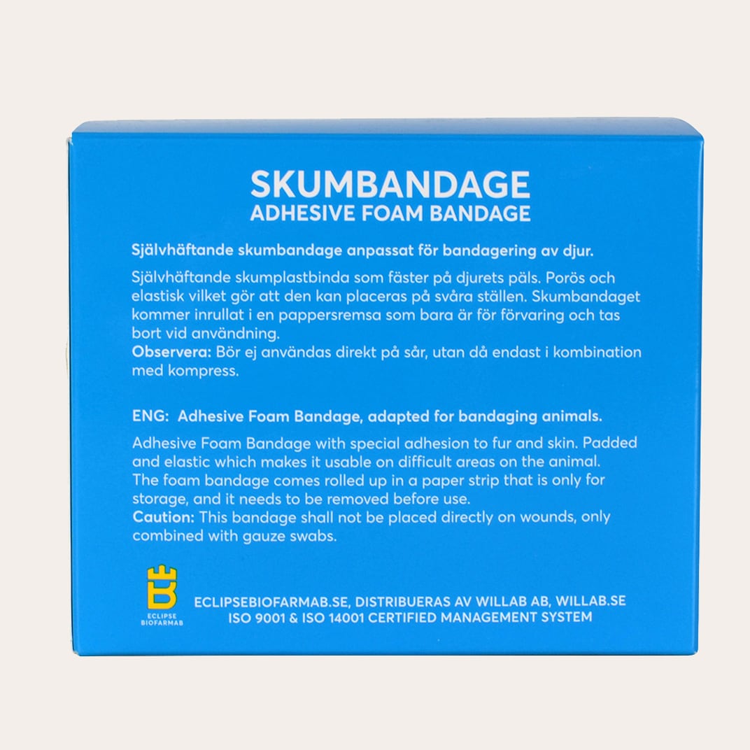 Biofarmab Skumbandage 9 x 200 cm Eclipse Biofarmab