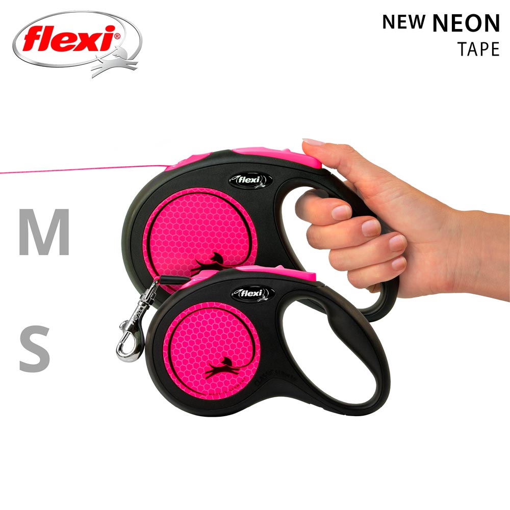Reflexkoppel  New Neon S Flexi