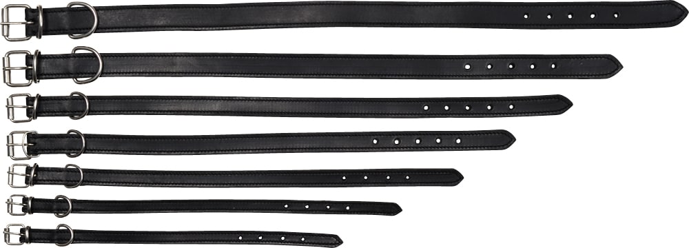 Halsband Läder Basic traxx®