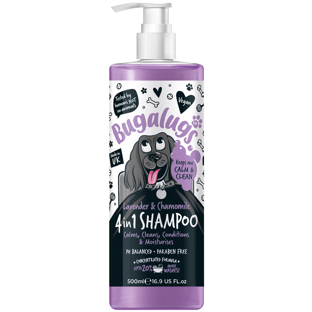 Hundschampo  4 in 1 Lavender & Chamomile 500ml Bugalugs