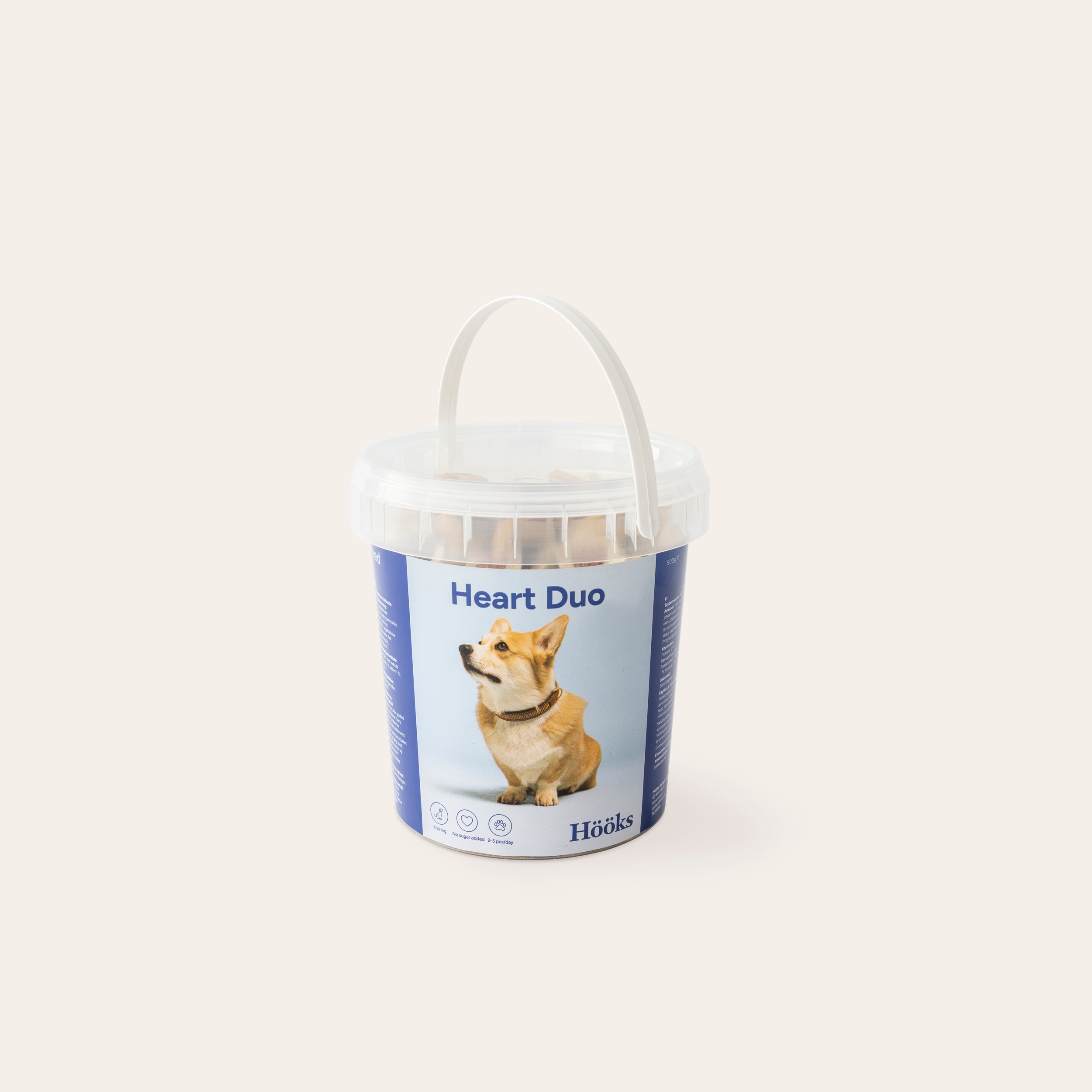 Hundgodis Duo Heart Mix Hööks
