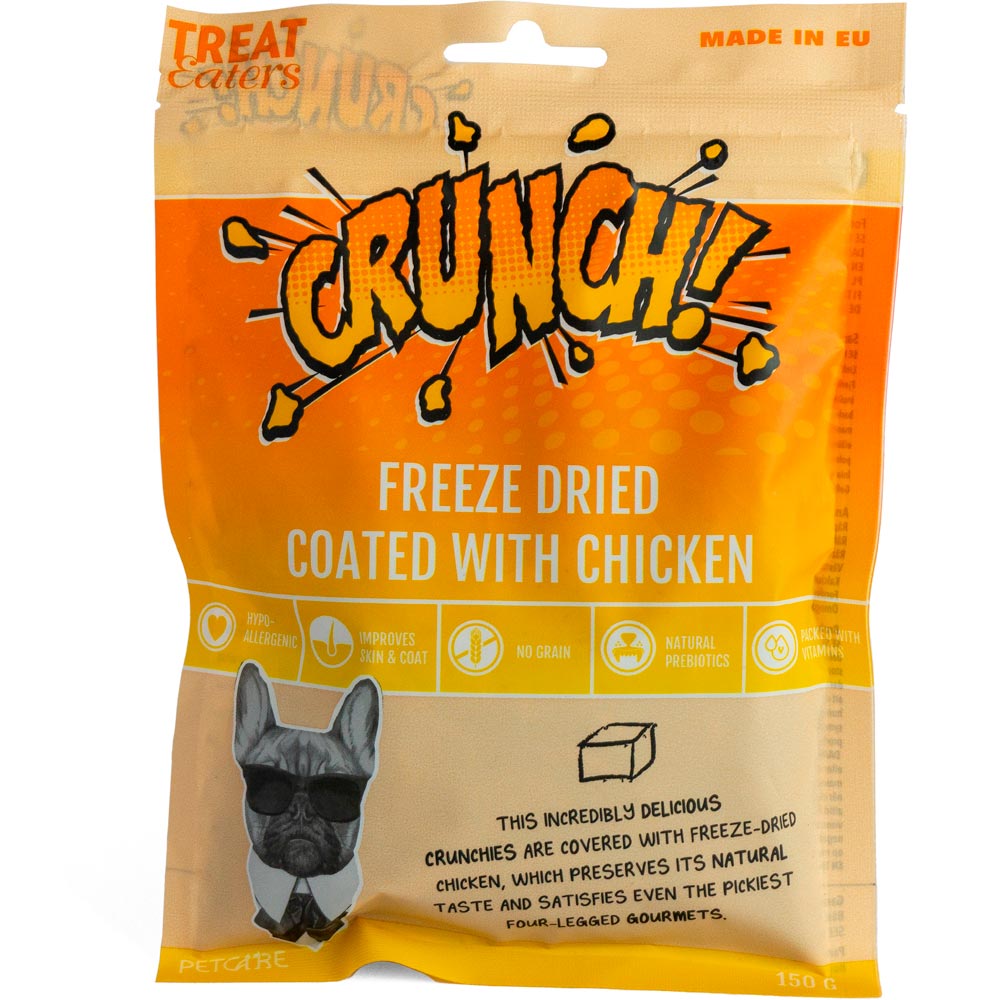 Hundgodis 150 g Crunchers Chicken Treateaters