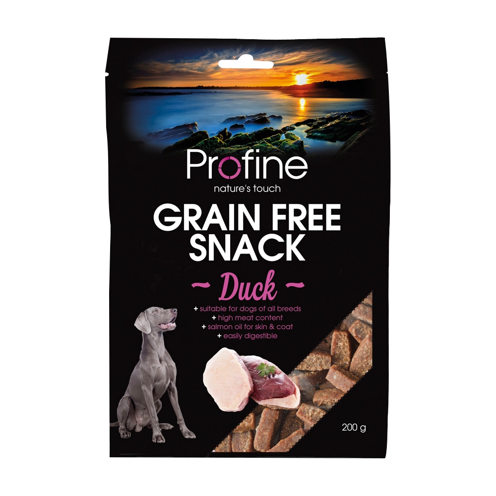 Hundgodis  Grain Free Semi Moist Snack Duck 200 g Profine