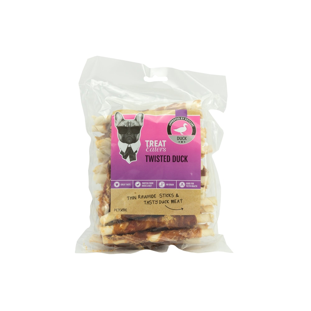 Hundtugg  Twisted Duck 350 g Treateaters