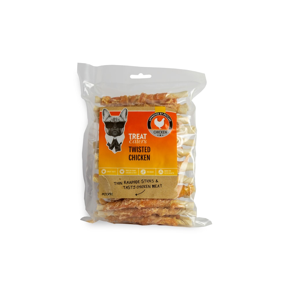 Hundtugg  Twisted Chicken 350g Treateaters