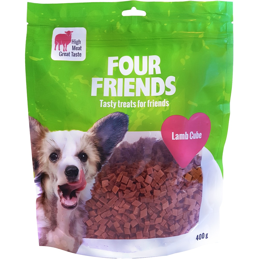 Hundgodis  Lamb Cube 400 g FourFriends