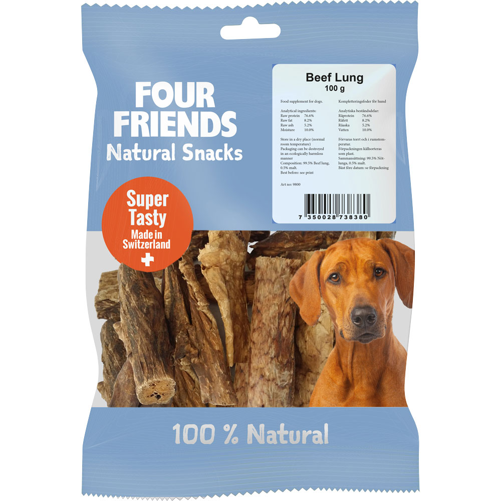 Naturtugg  Beef Lung 100 g FourFriends