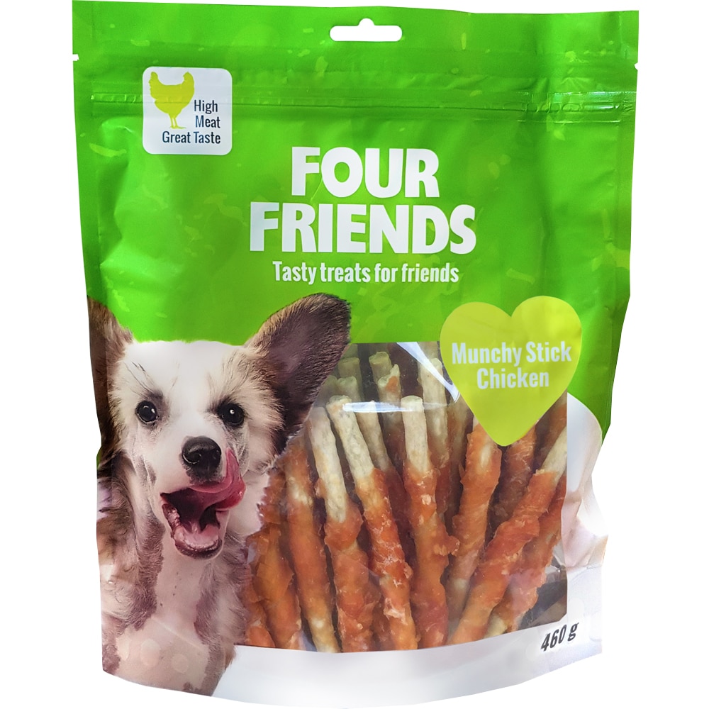 Hundtugg  Munchy Stick Chicken 460g FourFriends